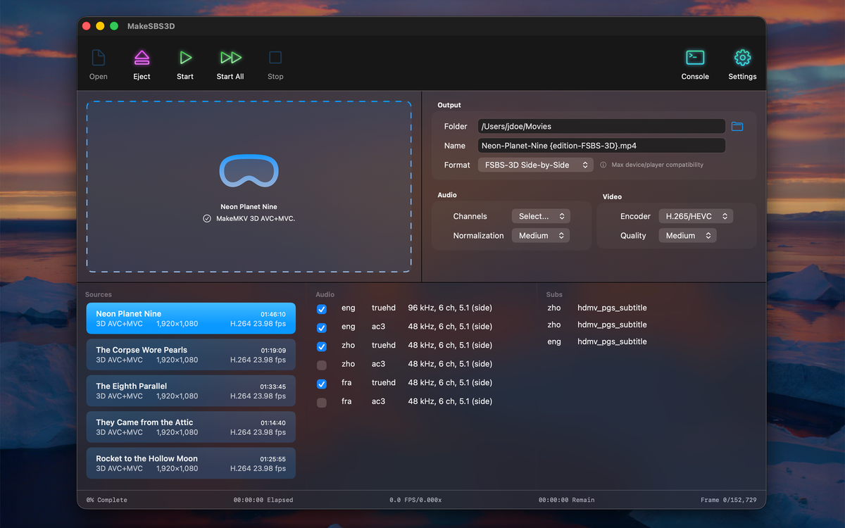 How to Convert Your 3D Blu-rays for Watching on Apple Vision Pro